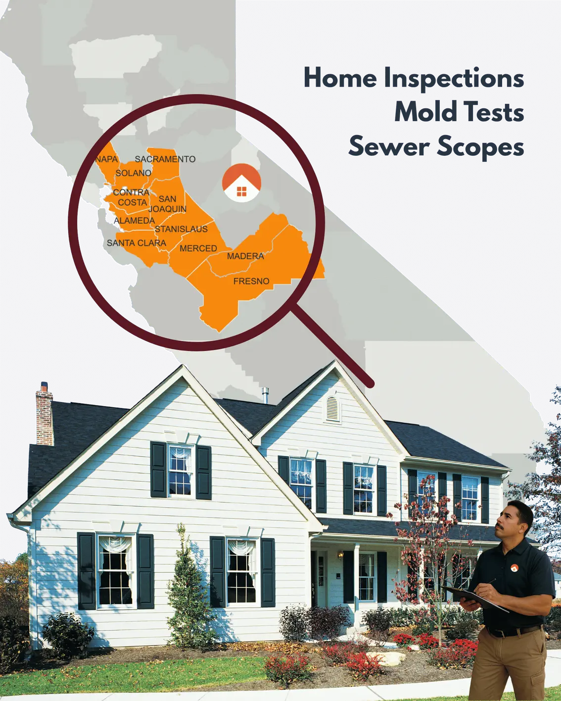 SCOPE home inspector serving Escalon, CA